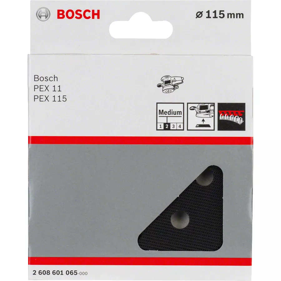 Plateau de ponçage pour ponceuse excentrique PEX 115 BOSCH